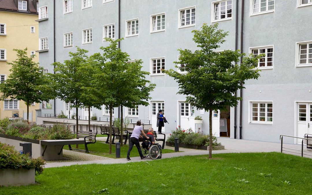 Außenansicht Nachbarschaftstreff am Walchenseeplatz